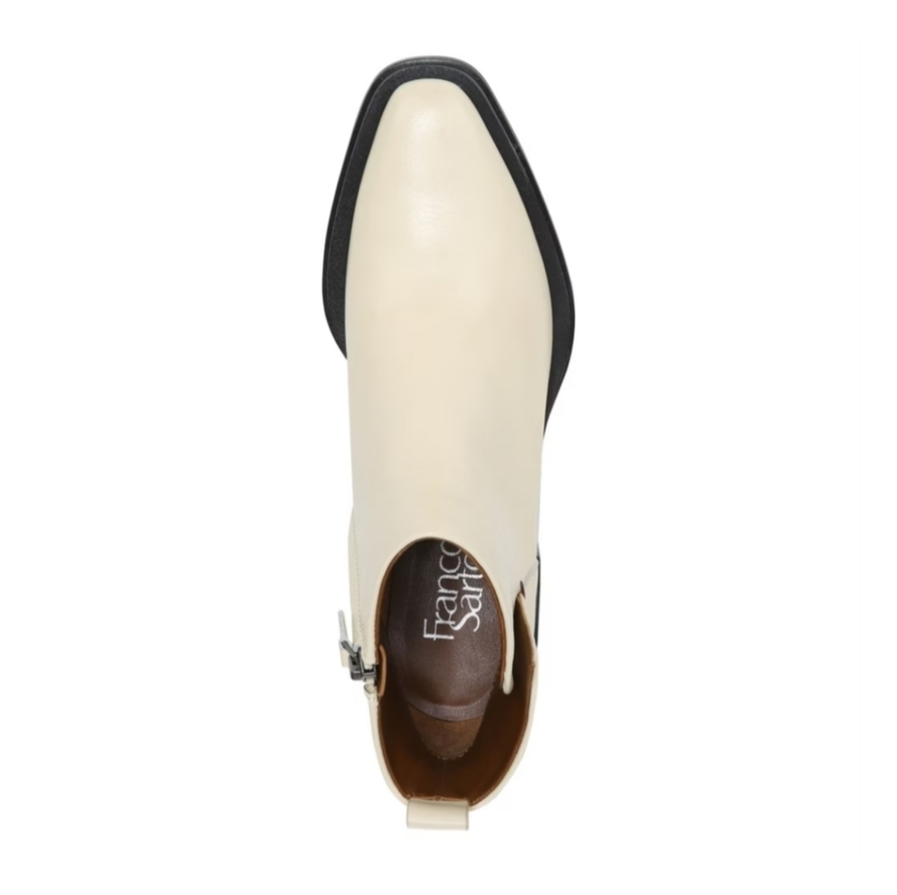 New Franco Sarto Darden‎ Booties – Cream Leather, Size 7, In Box - Picture 7 of 9